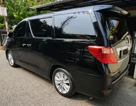 Toyota Alphard  2009 2.4 Hitam ISTIMEWA TDP 30 JT