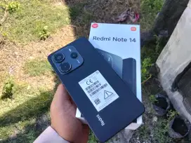 XIAOMI REDMI Note 14, 8/256GB, Fullset Ori, Garansi, Mulus