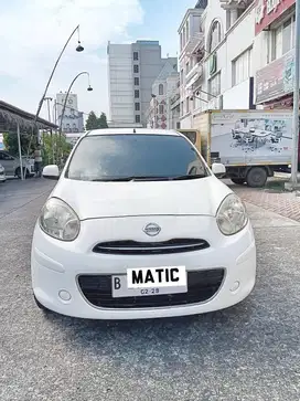 Nissan March 1.2L matic ,th 2012,dp Rp 10 juta,at,automatic