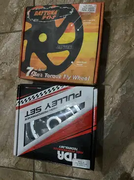 Rumah pulley tdr & mangkok kampas ganda daytona