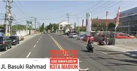 Tanah Strategis LD 35 mtr, Basuki Rahmad KOTA MADIUN