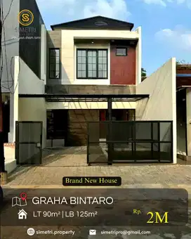 Dijual rumah brand new di graha bintaro