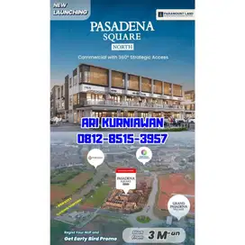 Ruko Pasadena North Square! Persembahan Terbaru Paramount Land 3,6m