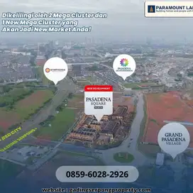 Mulai 3m Dp 0% Ruko 3 lantai 3,6man Limited Unit Pasadena Square North