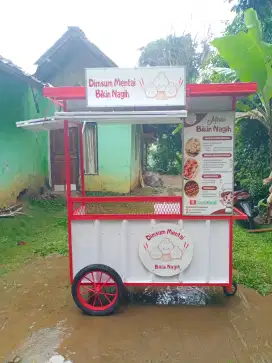 Gerobak container minuman