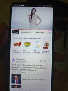 Samsung A20s ram 3/32 bodi mulus
