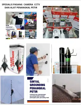ahli jasa pasang camera CCTV dan Alat penangkal petir Kebayoran Baru