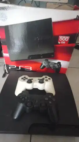 PS3 Slim 3000A HDD 500 Gb Jual Cepat