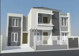Rumah Dua Lantai Nyaman dan Asri