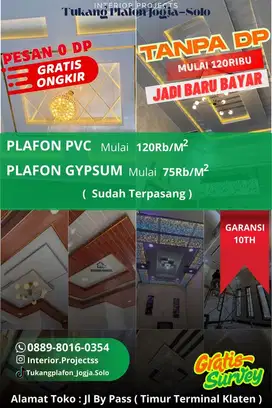 PLAFON PVC GARANSI