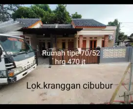 Rumah 70mt Kranggan jatisampurna Cibubur