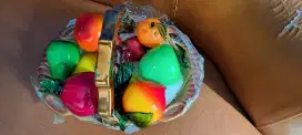 Pajangan Keramik Buah