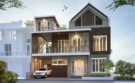 Villa mewah lengkap perabotan cocok untuk disewakan// atas BNS