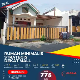 Rumah Minimalis Strategis Dekat Solo Square