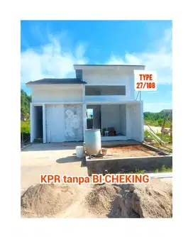 All in 1 juta Akad, DP 0 Free biaya lainnya, Rumah Cluster Strategis.