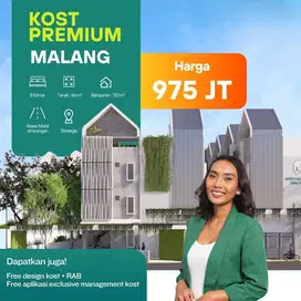 Kost kota Malang Premium dekat Kampus UB dan UMM Full Furnished