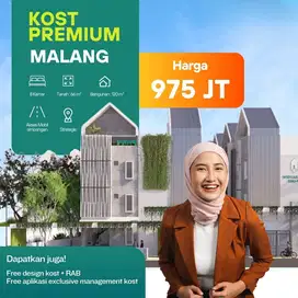 Kost Malang Premium dekat Kampus UMM dan UIN Full Furnished