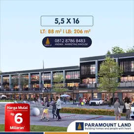 RUKO HAMPTON AVENUE LOKASI STRATEGIS DI JALAN RAYA GADING SERPONG BSD