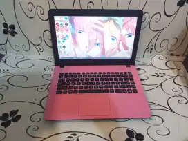 ASUS VIVOBOOK X441UBR PINK EDITION CORE I3 GEN 7 RAM 12GB VGA NVIDIA
