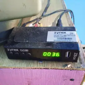 STB / Set Top Box Zyrex Tv Digital Bekas Normal