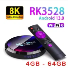 H96MAX 8K ULTRA HD android 13.0 ( 4GB/64GB )