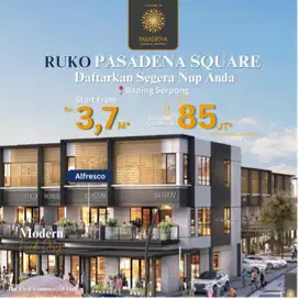 Dijual Ruko Baru 3 Lantai DP 5% Di Jalan Utama Gading Serpong BSD
