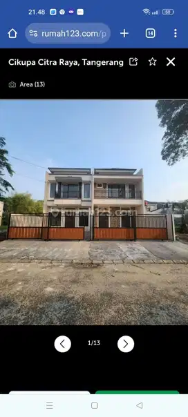 rumah mewah di citra raya termurah grecep Bu