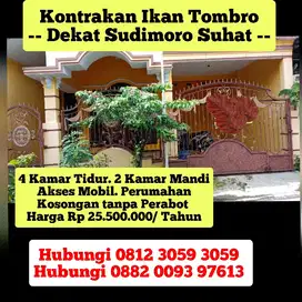 Kontrakan Ikan ikan Suhat Malang 4 kamar