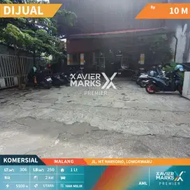 Dijual Ruang Usaha Poros Jalan MT Haryono Malang