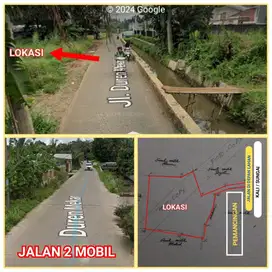 Tanah NGANTONG di Duren Mekar Bojongsari Depok