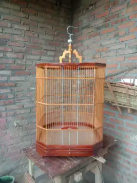 Sangkar burung cicak Rowo.  K  jati