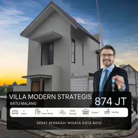 Villa Cantik Batu Malang Area Kebun Bunga, Lingkungan Aman dan Asri