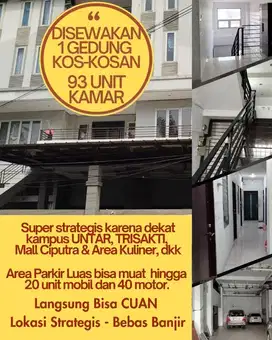 Disewakan gedung kos kosan Tanjung duren