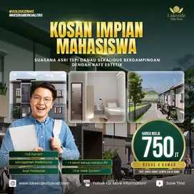 Rumah Kost 2 Lantai dekat Kampus IPB Bogor Harga Mulai 750Jutaan SHM
