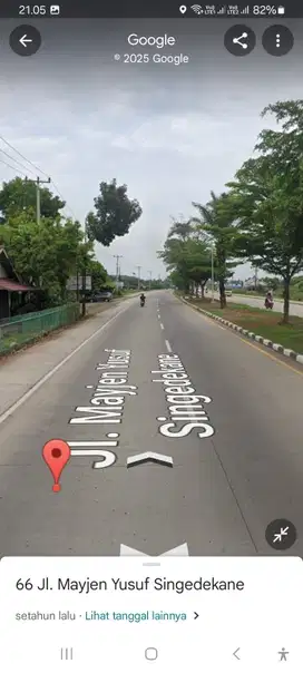 Tanah ±4000 Musi 2 Gudang Pool Murah Palembang dkt TOL