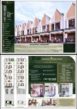 Rumah kos green orchid 10 kamar suhat malang