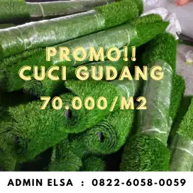 PROMO CUCI GUDANG RUMPUT SINTETIS!!