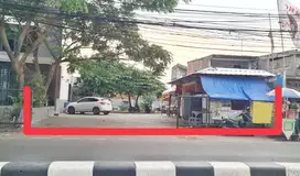 Dijual Tanah Strategis Pinggir Jalan Raya Pondok Pinang utk komersial