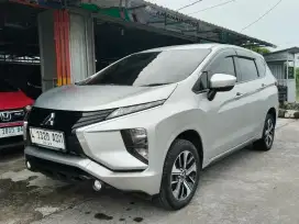 MITSUBISHI XPANDER EXCEED 1.5 AT KM 99rb Tahun 2019 SILVER METALIK