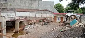 Tanah siap bangun, sudah ada basement di pinggir jalan raya Kemang