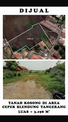 Dijual Lahan Kosong Belendung Benda
