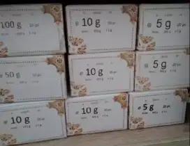 Kotak Box kosong ANTAM