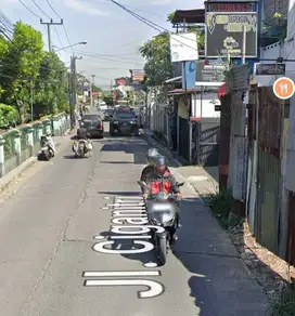 dijual tanah di jl raya ciganitri belakang transmart buahbatu 7 jt/m2