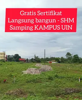 segera amankan unit, tanah samping UIN