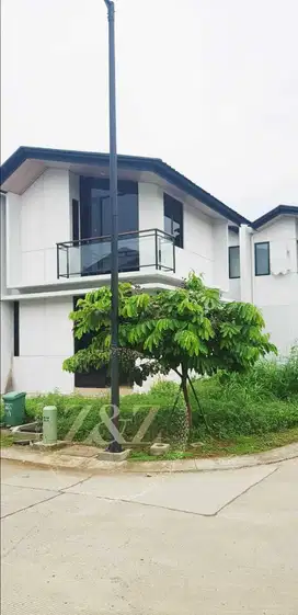 Sewakan Rumah Hoek & Luas  di Cendana Parc Lippo Karawaci fully furnis