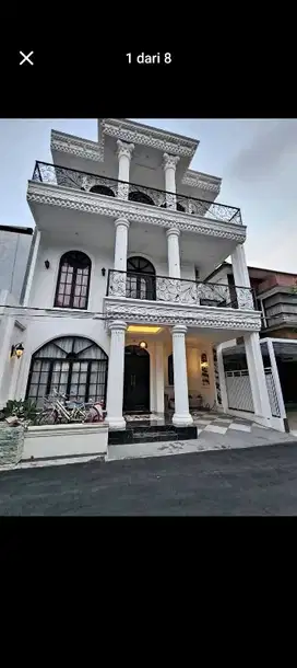 Rumah 3 Lantai Lokasi Strategis Lingkungan Bagus Bersih Asri Antapani