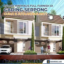 Rumah Minimalis 2 Lantai Full Cluster Dp Bisa 5% Full Furnish di Zuma