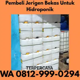 Pembeli Jerigen Bekas Untuk Hidroponik Bogor, TERPERAYA