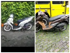 Sym Shark 125cc 2012/2011 B jkt/BGpalembang mesin cvt normal halus