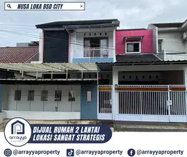 RUMAH 2 LANTAI COCOK UNTUK USAHA DI NUSA LOKA BSD -HRB143
